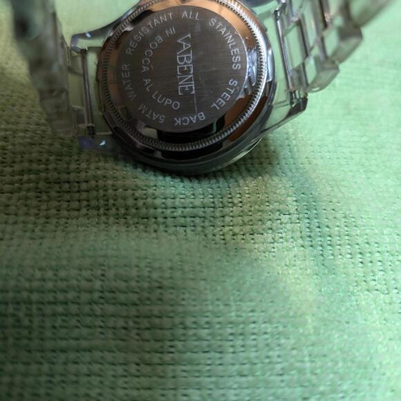 Super Rare Original VABENE MARINAIO OV601 Watch Clear Strap Water Resistant - Picture 5 of 6